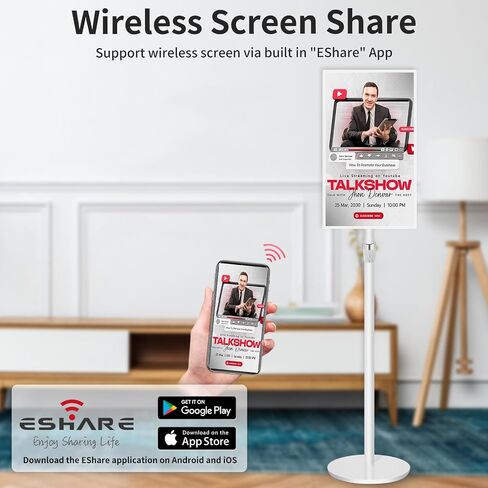 شاشة عرض رقمية مقاس 15.6 بوصة شاشة LCD تفاعلية تعمل باللمس كشك إعلانات تجارية مشغل وسائط فيديو ذكي رفيع للغاية 5G WiFi الكل في واحد 4GB + 64GB Android 11 بالسعة in Kuwait