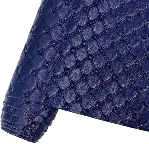 Hyang Diamond Massing Pint Pu Faux Leather Sheets Roll 12 "× 53" لفائف جلدية فو مثالية للحرف اليدوية محفظة أقواس المجوهر in Kuwait
