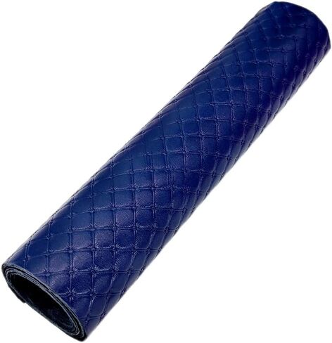 Hyang Diamond Massing Pint Pu Faux Leather Sheets Roll 12 "× 53" لفائف جلدية فو مثالية للحرف اليدوية محفظة أقواس المجوهر in Kuwait