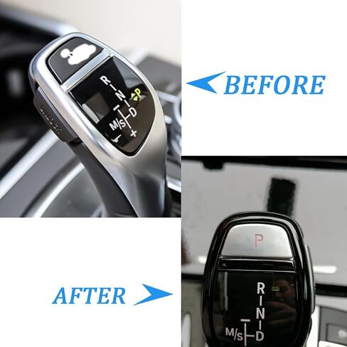 CHEYINGCHIDIY والعتاد التحول P زر ذراع السرعة وقوف السيارات P غطاء أزرار لسيارات BMW 1 2 3 4 5 7 سلسلة F30 F10 F11 F01 F02 X1 X2 X3 X4 (p) in Saudi Arabia