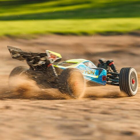 ARRMA RC CAR 1/8 TYPHON 4X4 RTR BUGGY ، أصفر (بطارية وشاحن غير مدرج) ، ARA4206V4T2 in Saudi Arabia