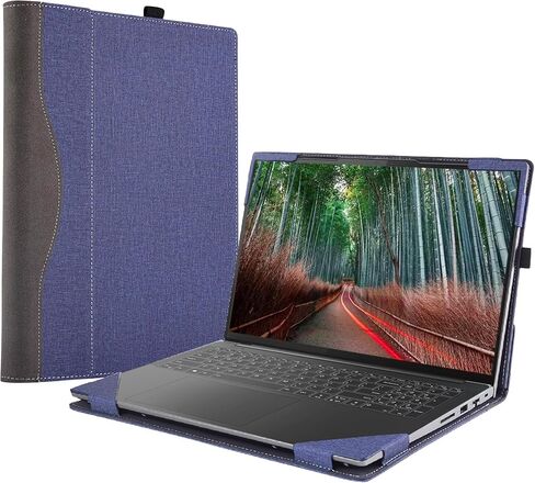 Laptop Case Cover for 16 inch Lenovo Yoga Pro 9i Gen 8 & Yoga Pro 16IRP8 [Do Check Model] Notebook Sleeve Computer Bag Protective PU Shell Accessories with Heat Dissipation Hole (red Wine) in Kuwait