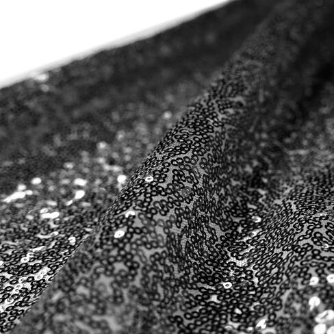 Sequin Flip Fabric by The Yard, Glitter Fabric for Graffiti, Bridal Dress, Wedding Decorations, Sewing, DIY Handmade (1 yd, Rose Gold) in Kuwait