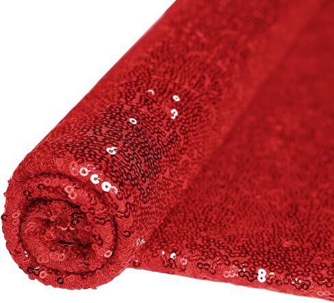Sequin Flip Fabric by The Yard, Glitter Fabric for Graffiti, Bridal Dress, Wedding Decorations, Sewing, DIY Handmade (1 yd, Rose Gold) in Kuwait