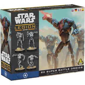 Atomic Mass Games Star Wars Legion B2 Super Battle Droids Unit Expansion - Tabletop Miniatures Game, Strategy Game for Kids and Adults, Ages 14+, 2 Players, 90 Min Playtime, Made