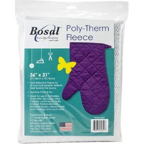 Bosal Poly-Therm Heat Silver Reflective Fleece