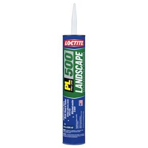 Henkel-Loctite 1602122 6 Pack 28 oz. PL 500 Landscape Block Adhesive, Tan6