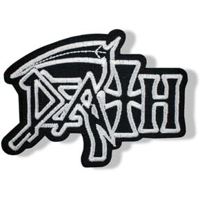 Heavy Metal Death Patch Embroidered Applique for Metal Music Fans