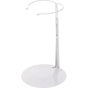 Kaiser Doll Stand 3301 - White Doll Stand for 16" to 24" Dolls with Extra Large Waist