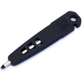 Keyport Mini Pen - Premium Small EDC Pen | Tiny Flat Pen Specifically Designed for Key Organizers and Key Holders | Uses Replaceable Troika Micro Ballpoint Pen Refills (Black Ink)