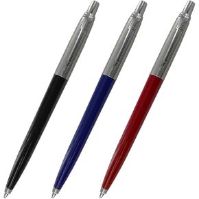 Parker Jotter Retractable Ball Point Pen Black Ink, Fine Point (Assorted)