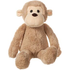 Apricot Lamb Toys Plush Light Brown Monkey Stuffed Animal Soft Cuddly Perfect for Child （Light Brown Monkey,9 Inches）