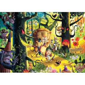 Ravensburger Dean Macadam Lions & Tigers & Bears Oh My!1000 Piece Jigsaw Puzzle for Adults - 12000513 - Handcrafted Tooling, Made in Germany, Every Piece Fits Together Perfectly in Saudi Arabia