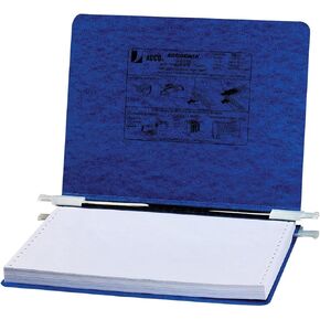 ACCO 54133 PRESSTEX Covers w/Storage Hooks, 6-Inch Cap, 12 x 8 1/2, Dark Blue