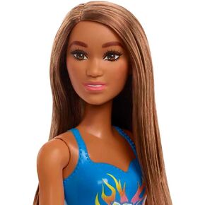 Barbie - Beach Doll - Blue Bathing Suit (HDC51)