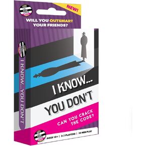I know... You Don't Strategic Card Game for Family Game Night by Taco Cat Goat Cheese Pizza | Easy to Learn | Fast 10 Minute Rounds | Fun for Kids, Teens, and Adults | 3 - 7 Players