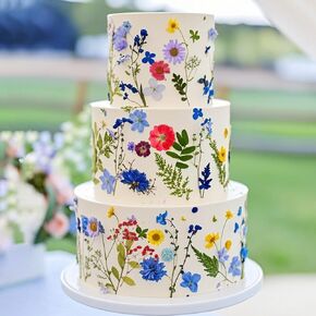 Wildflower Baby in Bloom Baby Shower Decorations, Wildflower Cake Topper Birthday Party Decorations, Floral Flower Cake Decorations Bridal Baby Shower Wedding Party Decor