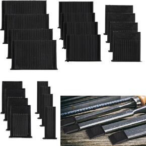 20pcs Chisel Edge Guards, Chisel Tip Protectors for Wood Chisels Plastic Blade Covers Safety Protective Caps for Tool Storage & Edge Protection (5 Sizes)