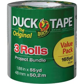 Duck 24338439 Tape Brand Original Strength Duct Tape Silver 1.88-Inch X 55 Yards