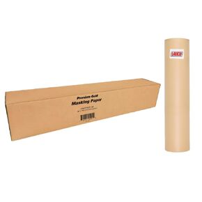 LAUCO Masking Paper Automotive Painters Multi-Purpose 36" x 9000" (750') - Ideal for Automotive Cover Surface, Packing, Moving, Gift Wrapping, Postal, Shipping, Parcel, Wall Art, Bulletin Boards