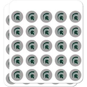 Michigan State Spartan Logo الثانوية مخطط تقويم القصاصات القصاصات الصياغة