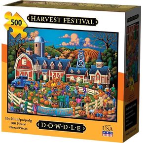 Dowdle Jigsaw Puzzle - Harvest Festival - 500 Piece