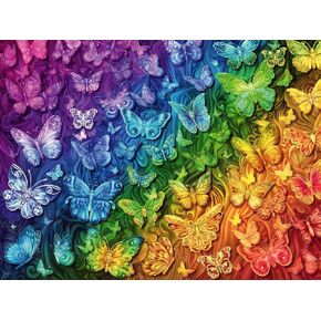 Ceaco - Butterfly Magic - 300 Oversized Piece Jigsaw Puzzle