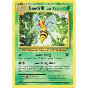 Pokemon - Beedrill (7/108) - XY Evolutions