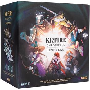 Kinfire Chronicles: Night's Fall | Easy to Learn Cooperative Campaign Game | Epic Fantasy Adventure with Deck-Building | Ages 14 and Up | Made by Incredible Dream