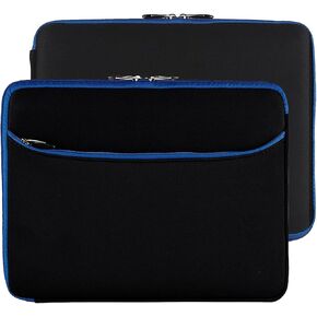 Universal 13 Inch Neoprene Laptop Sleeve - Water Resistant, Lightweight Protective Case with Heavy Duty Zipper and Shock Absorption for MacBook
