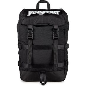 JanSport Skip Pack Backpack – 28L Capacity, Fits 13.5" Laptop, Large Main Compartment, Side Water Bottle Pocket – Ideal for Work & Travel, Jelly Kelly