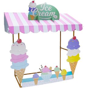 Fun Express Ice Cream Tabletop Hut with Frame - 2 Pc