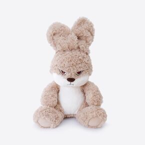 Grumpy Bunny Stuffed Animal, 19.6" Plush Rabbit Stuffed Animals with Floppy Ears, Cuddly Soft Plush Toys Huggable, Perfect for a Gift