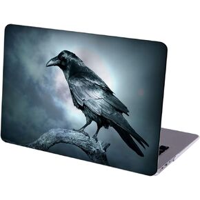 Compatible with MacBook Pro 16-inch Hard Protective Shell Cace with Keyboard Cover ( A2485, M1 Pro/Max, 2021 Release ) - Raven and Full Moon