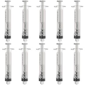 حقنة Care Touch CTSLL10 سعة 10 مل فقط - طرف حقنة Luer Lock (بدون إبرة)، 100 قطعة (عبوة من قطعة واحدة) in Kuwait