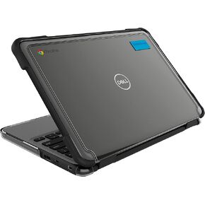 Gumdrop SlimTech Laptop Case Fits Dell Latitude 13 inch 3301. Designed for K-12 Students, Teachers and Classrooms – Drop Tested, Rugged, Shockproof Bumpers for Reliable Device Protection – Black