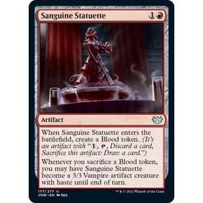 Magic: the Gathering - Sanguine Statuette (177) - Innistrad: Crimson Vow