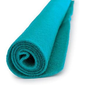Peacock Jewel Tone Turquoise - Premium Acrylic Felt XL Craft Sheet - 12x18 inches - Sewing Crafts - Adult
