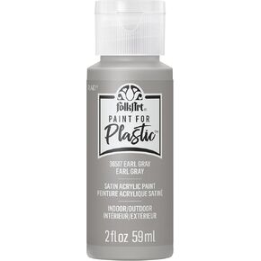 FolkArt, Espresso, Acrylic Paint for Plastic Arts and Crafts Projects, Indoor and Outdoor Formula, 2 fl oz, 36516