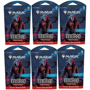 6 Packs MTG Play Booster Pack Lot MTG Innistrad Remastered