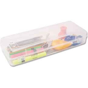 Stretch Art Box, Polypropylene, 13.25 X 5 X 2.3, Clear