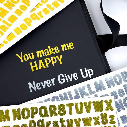 2500 PCS ملصقات رسائل فضية صغيرة ، من 0.5 بوصة إلى 1 بوصة - 12 ورقة 1/2 بوصة ، ملصق أبجدي ، رسائل فينيل لكوب ، شطب الماء ، سكرابوكينغ ، حرفي DIY ، العلامات ، الملصقات ، الفنون ، دفتر ملاحظات in Kuwait