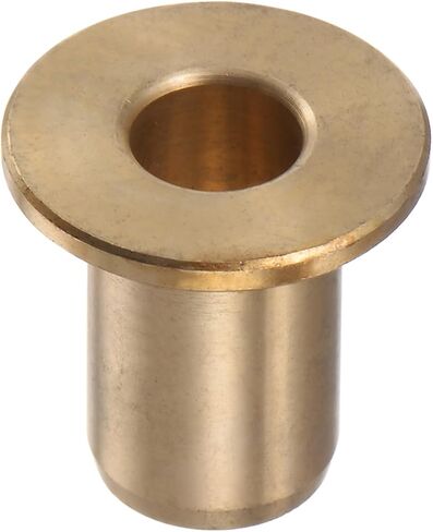 2pcs Bronze Flange Bearing Sleeve [10mm Bore x 14 OD x 20mm Flange Thickness] Self-Lubricating Bushings in Saudi Arabia