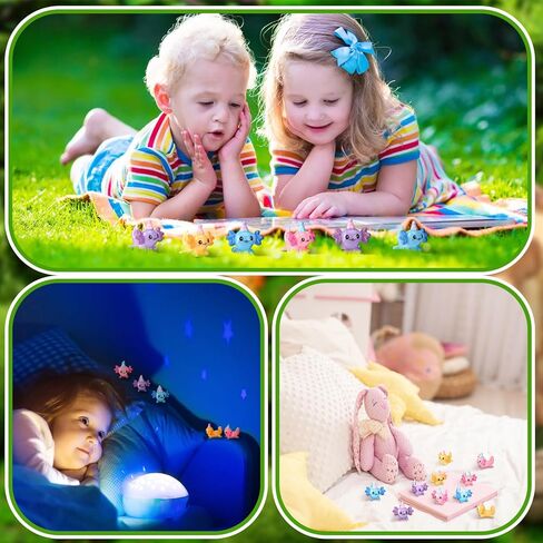 Janmercy 60 PCS Mini Birthday Axolotl Resin Actures Miniature Axolotl Charm Tiny Animal Torms for Diy Garden Dollhous in Kuwait