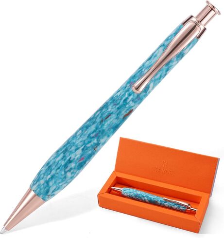 KARUS Gift Pen Set, Sustainable Refillable Ballpoint Pens with Black Ink, Stylish, Smooth Writing Pens for Women, Men, Office, Journaling, School, Thoughtful Gifting in Saudi Arabia