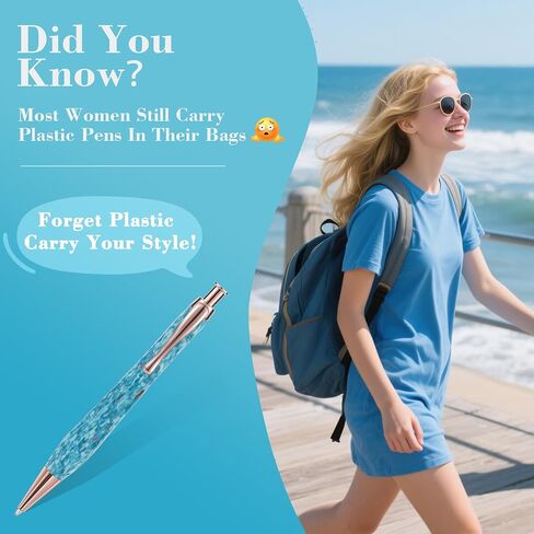 KARUS Gift Pen Set, Sustainable Refillable Ballpoint Pens with Black Ink, Stylish, Smooth Writing Pens for Women, Men, Office, Journaling, School, Thoughtful Gifting in Saudi Arabia