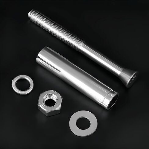 M10 x 80 mm External Hex Expansion Bolts Screws Sleeve Anchors, 304 Stainless Steel, 4Pcs in Saudi Arabia