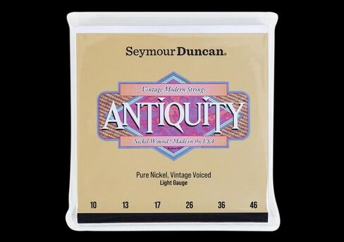 Seymour Duncan Antiquity Strings - Modern Vintage Pure Nickel Wound Extra Light Guitar Strings, 9-42 Gauge in Saudi Arabia