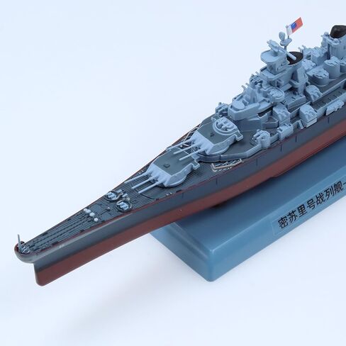 vdakyurm 1:1000 USS Lowa BB-61 Battleship Moldel Diecast Warship Models for Collections and Gift in Saudi Arabia