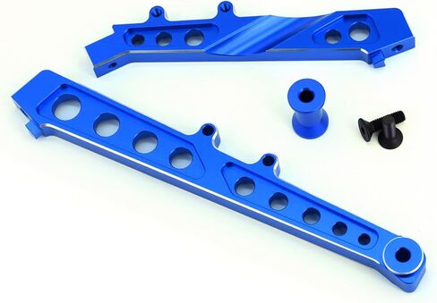 ألواح ألومنيوم سبيكة الأمامية والهيكل الخلفي أجزاء ترقية قوس ARRMA 1/7 جناية 6S BLX ، المخالفة 6S BLX ، بكرة لا حدود لها ، استبدل #ara320511 (الأزرق) in Kuwait